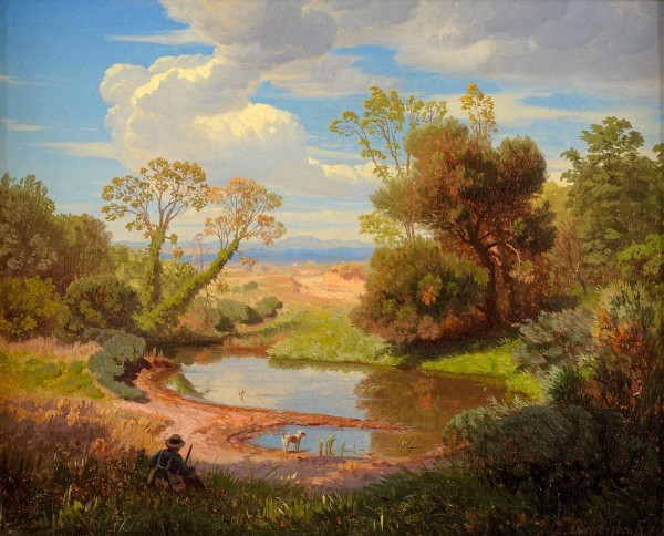 Romische Landschaft by Andreas Achenbach